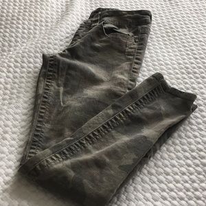 Seven camo skinny jeans